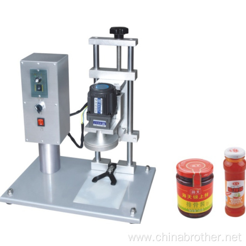 Brother Semi-auto Metal Capper Screw table Capping Machine